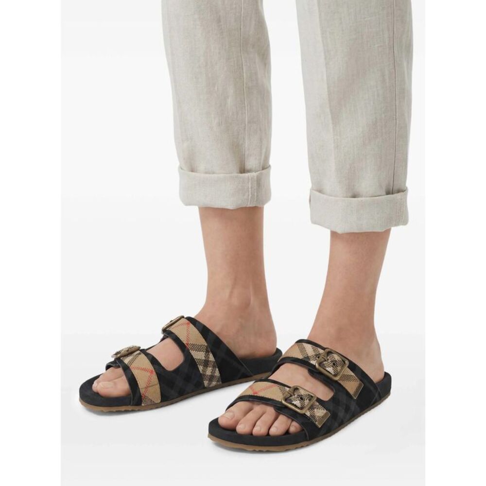 Burberry Black Sandals Men - Picture 5 of 5